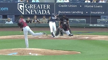 D-backs' Beer enjoys two-hit night for Reno