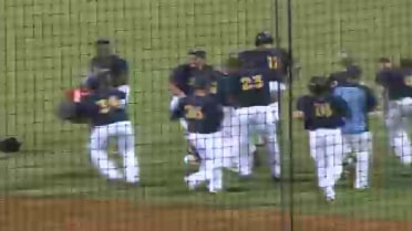 Montgomery's Velazquez singles to win it