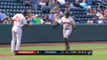 Indianapolis' Martin clears the fences