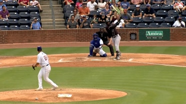 Adolfo smacks second homer in Knights debut