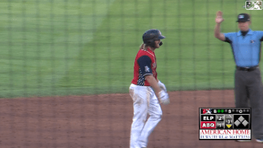 Isotopes' Motter has perfect hitting night