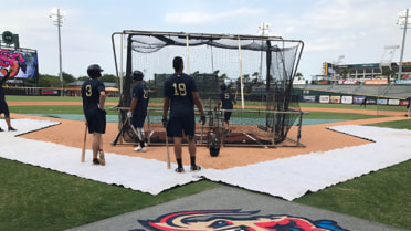 BayBears grill Shrimp with five runs in eighth inning