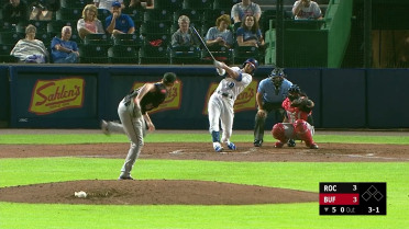 8/12 - Forrest Wall's opposite field home run