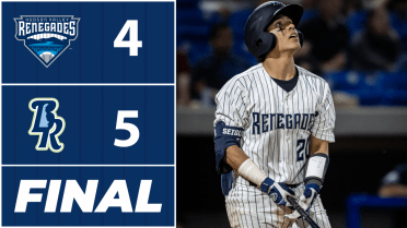 Seigler Makes a Splash In Renegades' Rainy Affair