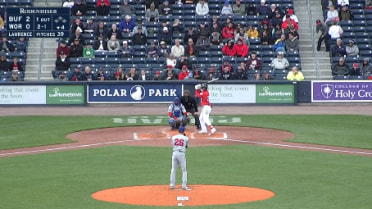 Boston’s Downs goes yard for Worcester