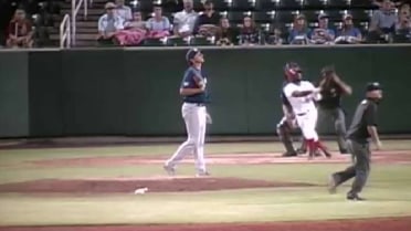 Orem's Williams hits first professional homer