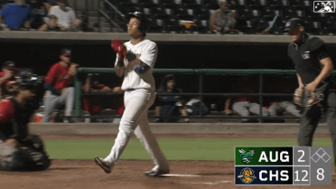 Hernandez goes yard twice for Charleston
