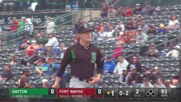 Andrew Abbott strikes out 10