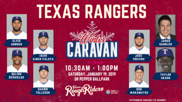 Annual Rangers Winter Caravan coming to Dr Pepper Ballpark January 19