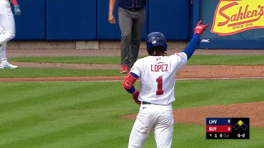 9/25 - Otto Lopez puts the Bisons in front early