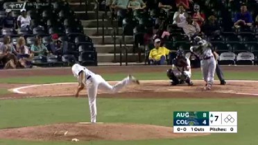Augusta's Fabian hits second homer
