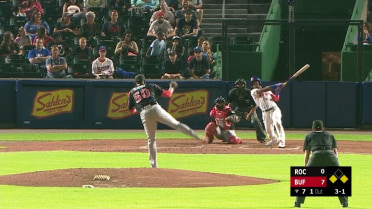 8/10 -Lopez triples home 2