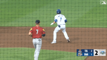 Witt knocks two-run double to give Omaha the lead