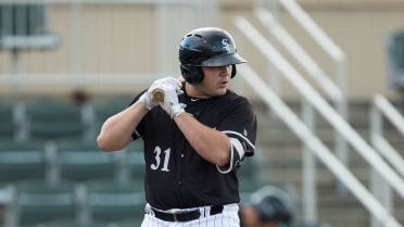 First round pick Burger collects 3 hits in loss