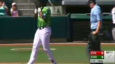 Eugene's Velazquez knocks solo shot
