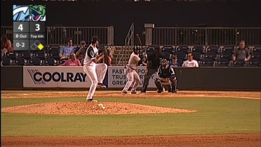 Columbus' Johnson rips RBI double