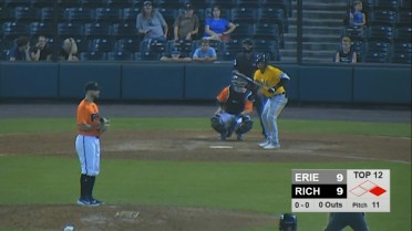 SeaWolves' Paredes singles for 5th hit
