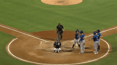 Quiroz's pinch-hit slam ties it for Durham