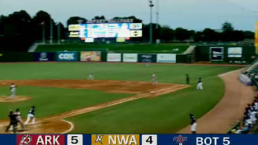 Northwest Arkansas' Dewees slugs solo shot