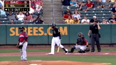 Angels' Adell hits league-best 18th homer for Bees