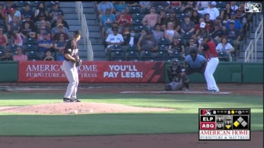 Isotopes' Motter delivers one of five hits