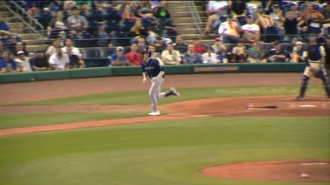 Brett Baty demolishes a two-run shot