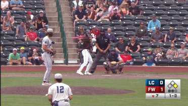 Padres' Hassell hits his seventh for Fort Wayne