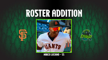 Top Giants Prospect Marco Luciano Joins Emeralds Roster