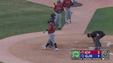 Idaho Falls' Atencio knocks two-run homer