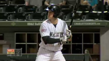 Charlotte's Alvarez deposits one in the seats