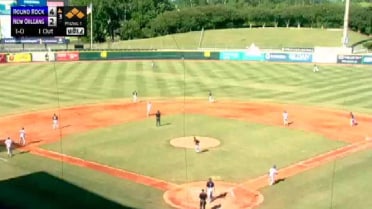 Express' Centeno hits grand slam