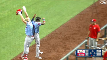 Cardinals' Baker slugs a pair of home runs