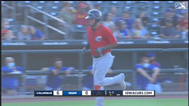 Arias gets all of his third home run