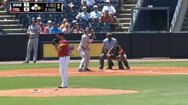 RailRiders' McKinney doubles in a run