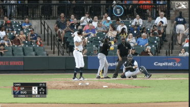 Canó pulls third homer with El Paso