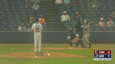 Yankees' Lockridge goes yard for Double-A Somerset