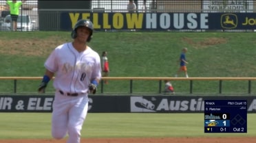Dominic Fletcher hits a HR and a 3B