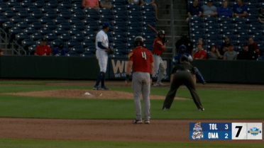Greene rips three-run triple for Toledo