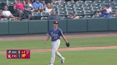 Cole Winn strikes out 8 over 5 1/3 scoreless innings