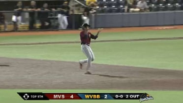 The Scrappers' Gonzalez bashes a big double