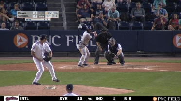 Columbus' Johnson notches fourth hit