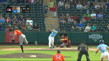 Outman collects six RBIs for Dodgers