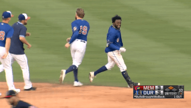 Brujan laces walk-off double down the line in extras
