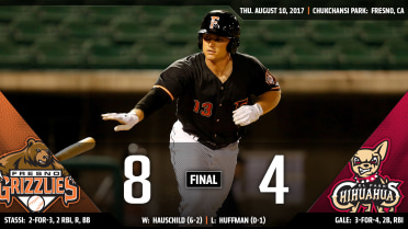 Grizzlies snap six-game skid with 8-4 win over El Paso