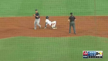 Pensacola's Long plates two with double