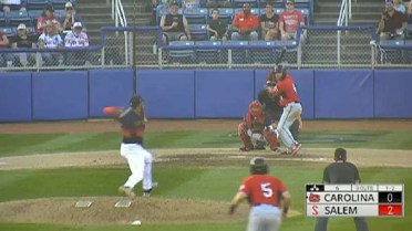 Carroll lines RBI single for Mudcats