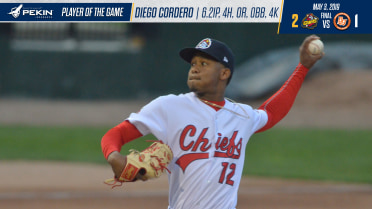 Chiefs Beat Hot Rods 2-1 for Sixth Straight Win