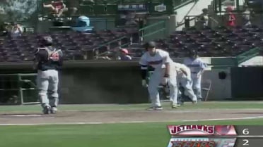 Inland Empire's Yacinich hits inside-the-park homer