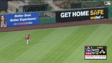 Rainiers Kelenic shows off his arm