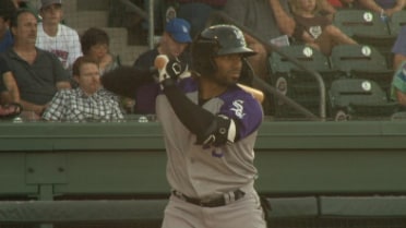 Cespedes doubles home a run for Winston-Salem